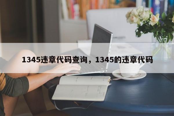 1345违章代码查询，1345的违章代码